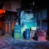 A set from a play